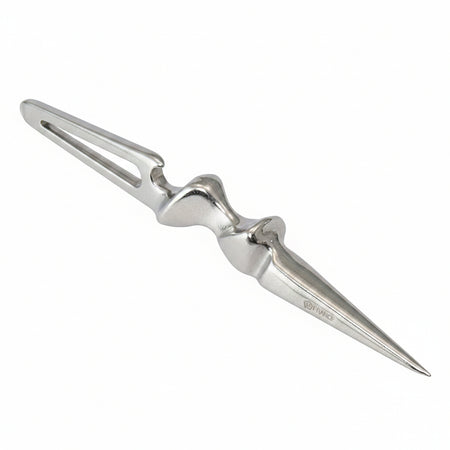 Wichard Spezialwerkzeug SR10304-SB aus Edelstahl – 4-in-1 mit Schäkelöffner, Marlspieker, Flaschenöffner und Schraubenzieher, ergonomischer Griff, Made in France
