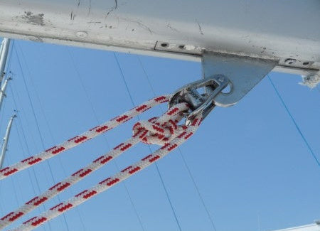 WICHARD Fallschäkel MXEvo mit Innensechskant A4L/D6 Pin 6-10mm für Tauwerk 8-14mm