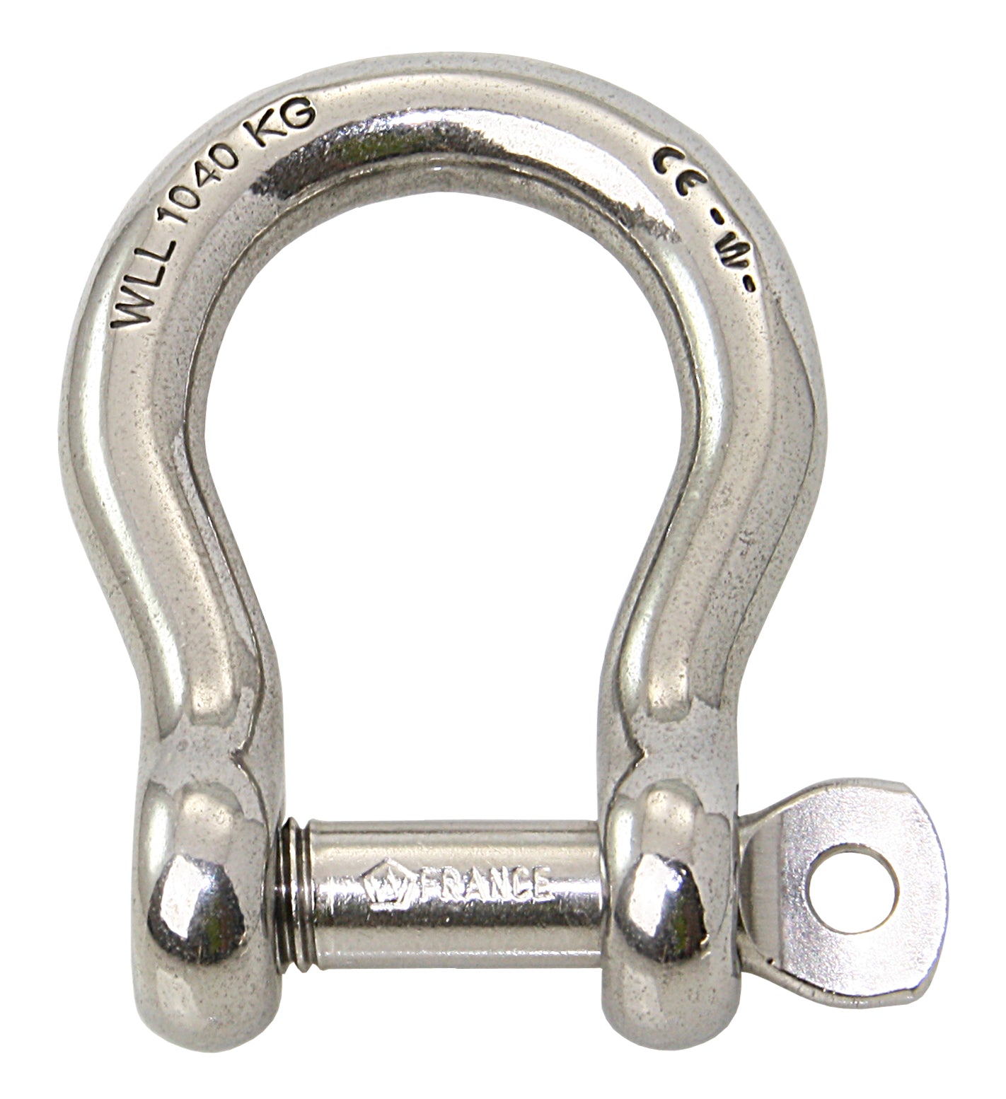 WICHARD Standard Schraubschäkel - geschweifte Form (Omega) CE WLL