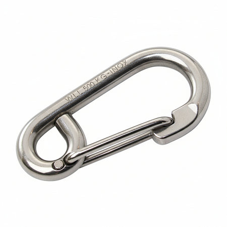 WICHARD Karabinerhaken symmetrisch Edelstahl 1.4404 - verschiedene Größen