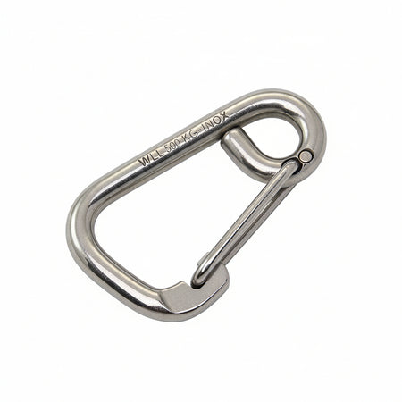 WICHARD Karabinerhaken asymmetrisch Edelstahl 1.4404 - verschiedene Größen