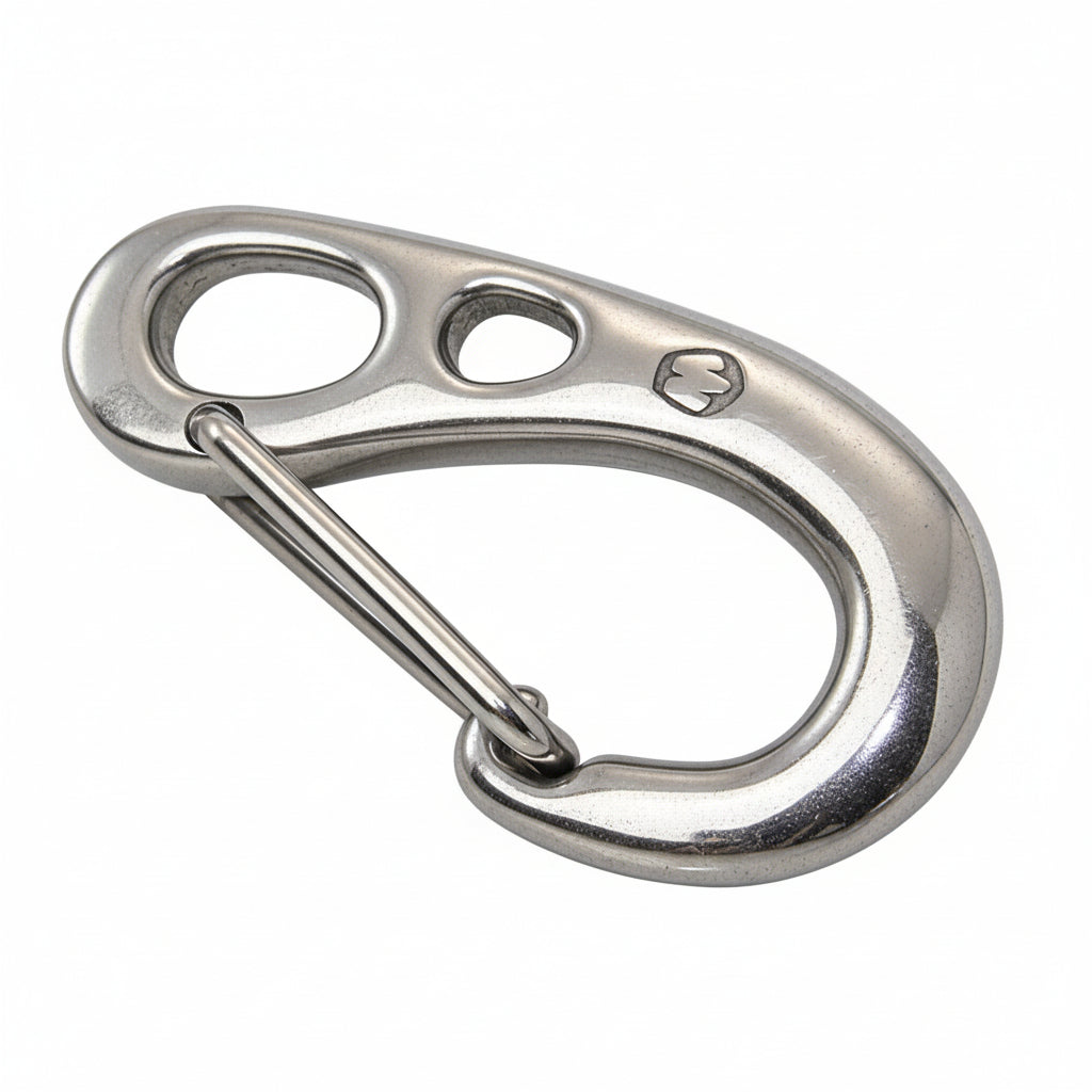 WICHARD Sicherheits-Schnapphaken Edelstahl 1.4542 - hochfest