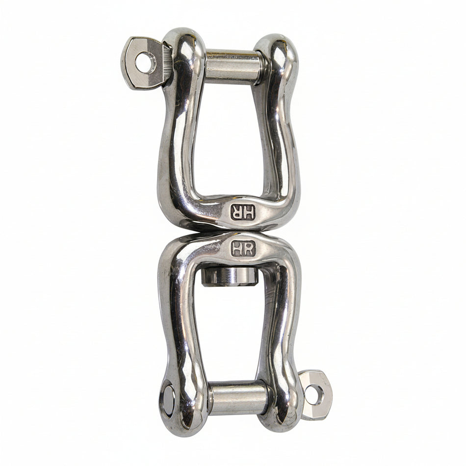 Wirbelschäkel Edelstahl - Drehbare Verbindung für Rigging