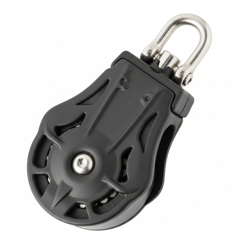 WICHARD Einfachblock 35mm – Gleit- oder Kugelgelagert – Wirbelauge