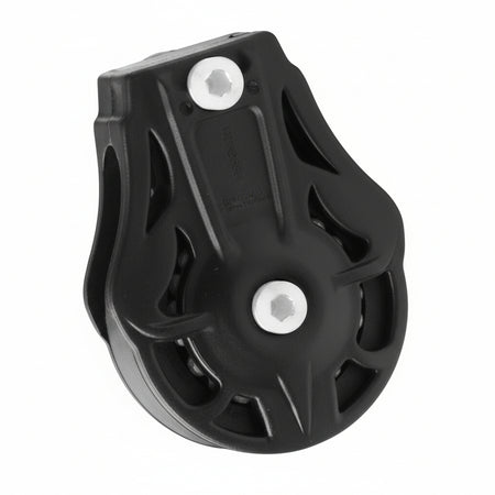 WICHARD Liegeblock für liegende Montage, gleitgelagert und kugelgelagert, 45mm Rollendurchmesser, für Tauwerk bis 10mm, maritime Bootsbeschläge