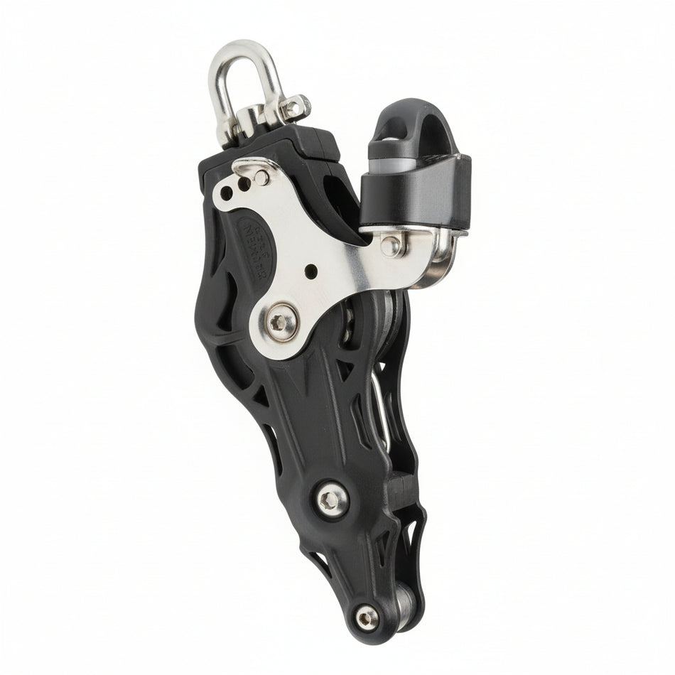 WICHARD Violinblock gleitl. 55mm, Seil 12mm, Wirbelsch, U-Bügel, Klemme