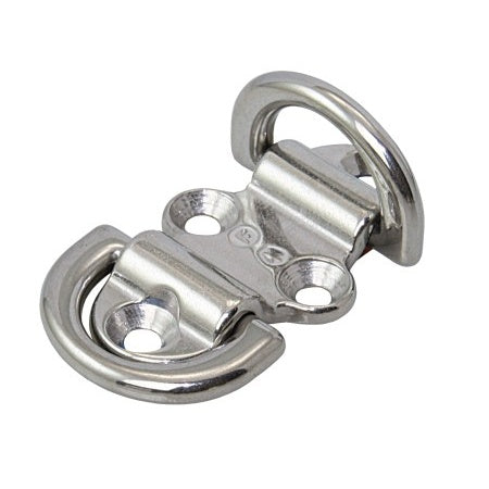 WICHARD Baumbremsen-Beschläge-Set Edelstahl – Mastbeschlag + Decksaugen