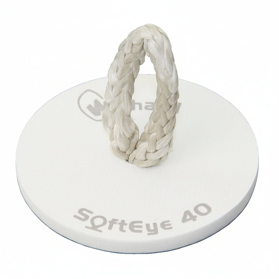 WICHARD SoftEye - Decksauge zum Aufkleben - Weiß/Schwarz