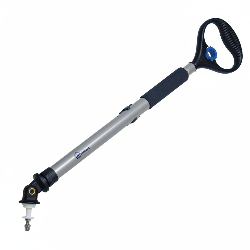 WICHARD Teleskop-Pinnenausleger SR7550 – teleskopierbar 700–1000 mm, mit Orbitalgelenk, ergonomischem Griff und Rohrklemme