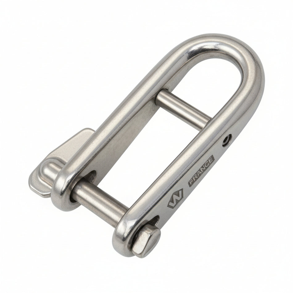 WICHARD Schlüsselschäkel - mit Steg Edelstahl