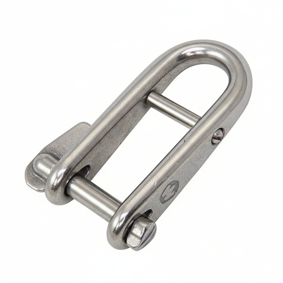 WICHARD Schlüsselschäkel - mit Schraub-Steg und HR-Bolzen hochfest