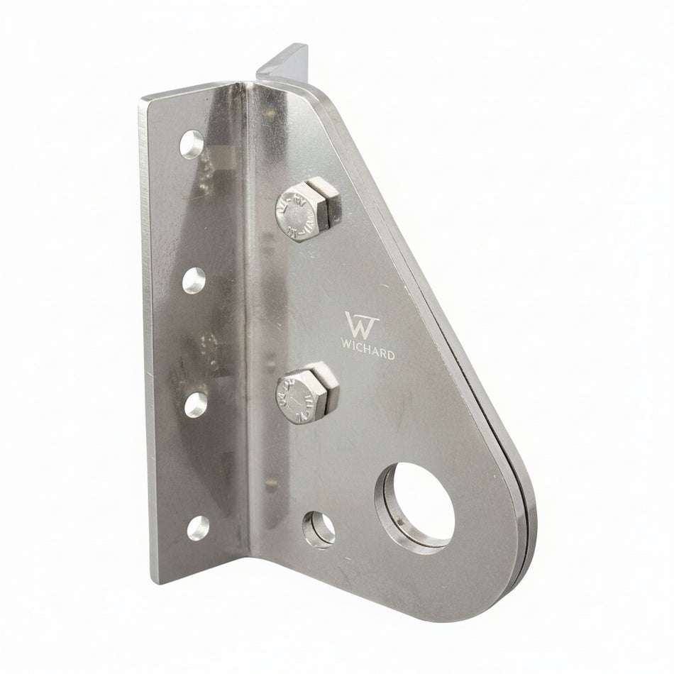WICHARD Baumbremsen-Beschläge-Set Edelstahl – Mastbeschlag + Decksaugen