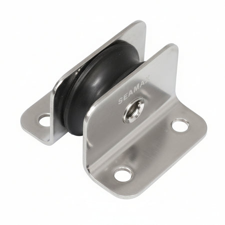 SEA SURE Einfach-Decksblock gleitlagernd 25mm Bockrolle SS0017