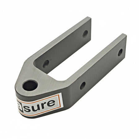 SEASURE Ruderbeschlag SS1800 aus Aluminium mit Auge für Fingerling Ø 8 mm