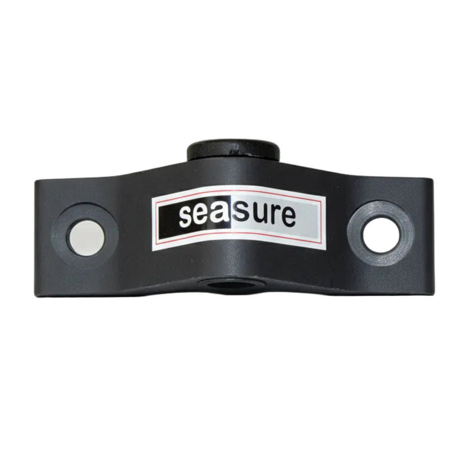SEASURE Spiegelbeschlag SS1812 aus schwarz eloxiertem Aluminium für Fingerling Ø 8 mm, Höhe 22 mm