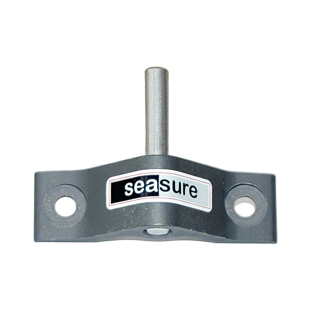 SEASURE Spiegelbeschlag SS1813 aus Aluminium mit Fingerling Ø 8 mm, Höhe 22 mm