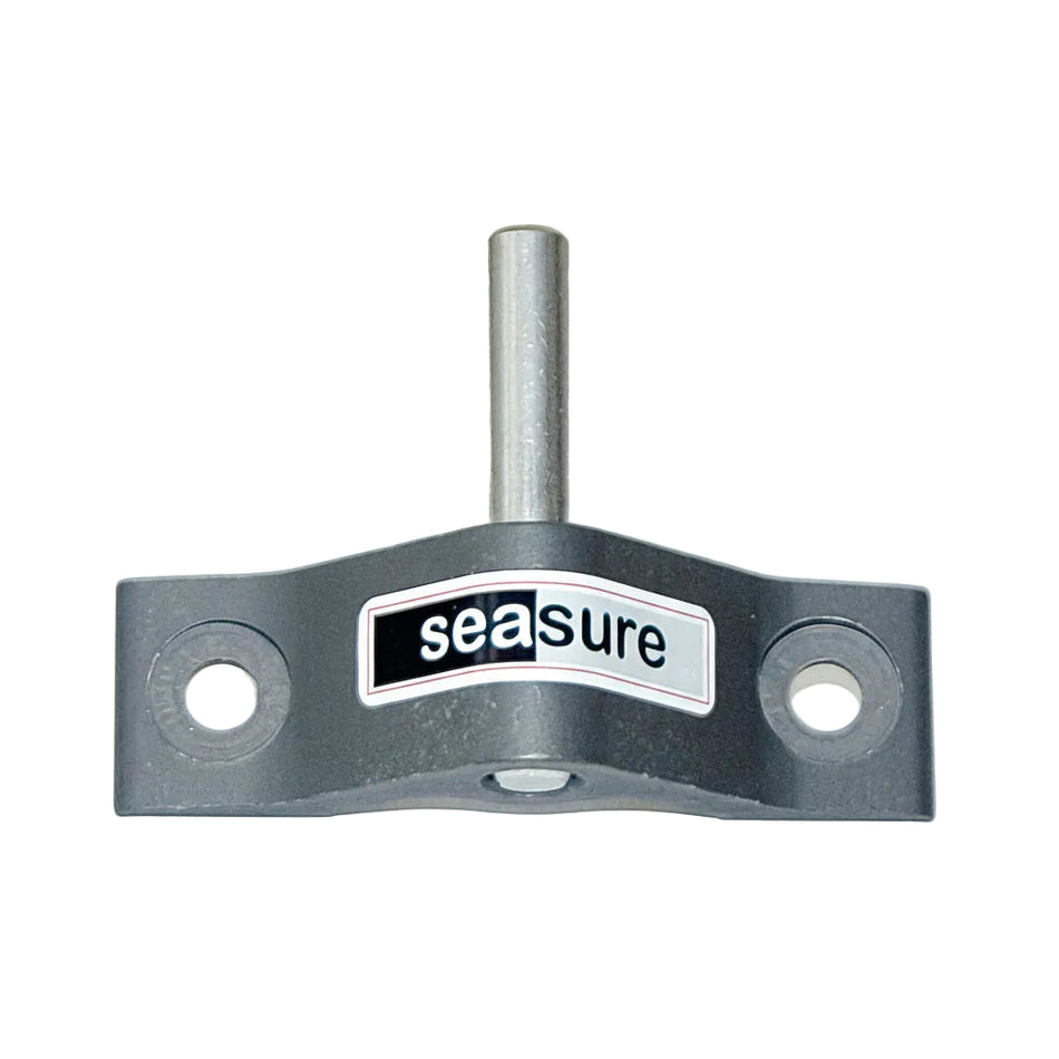 SEASURE Spiegelbeschlag SS1813 aus Aluminium mit Fingerling Ø 8 mm, Höhe 22 mm