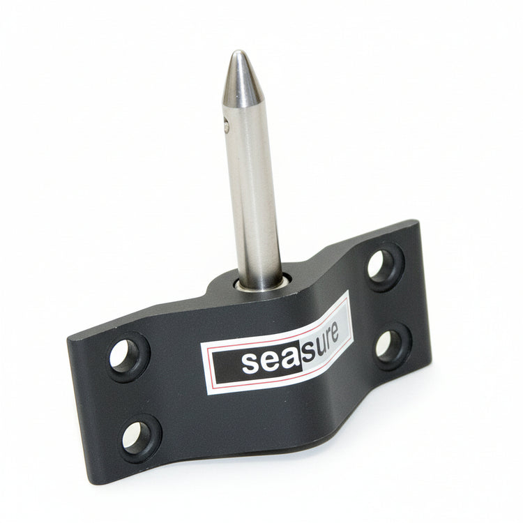 SEASURE Spiegelbeschläge Aluminium schwarz eloxiert – Fingerling Ø 10 mm SS2214