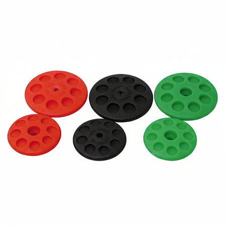 SEASURE Trapez Griffscheiben farbig - Ø 52 & 65 mm in grün, rot, schwarz
