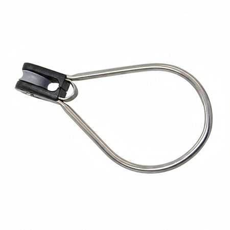 SEASURE Trapezring mit einfach gelagertem Block - Edelstahl für Trapezsysteme