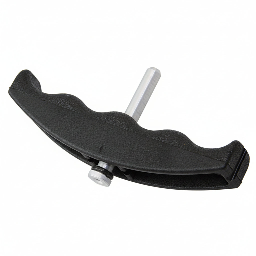 Trapezgriff Edelstahl mit Nylon - Trapez-Beschlag für Draht 2,5 & 3,0 mm