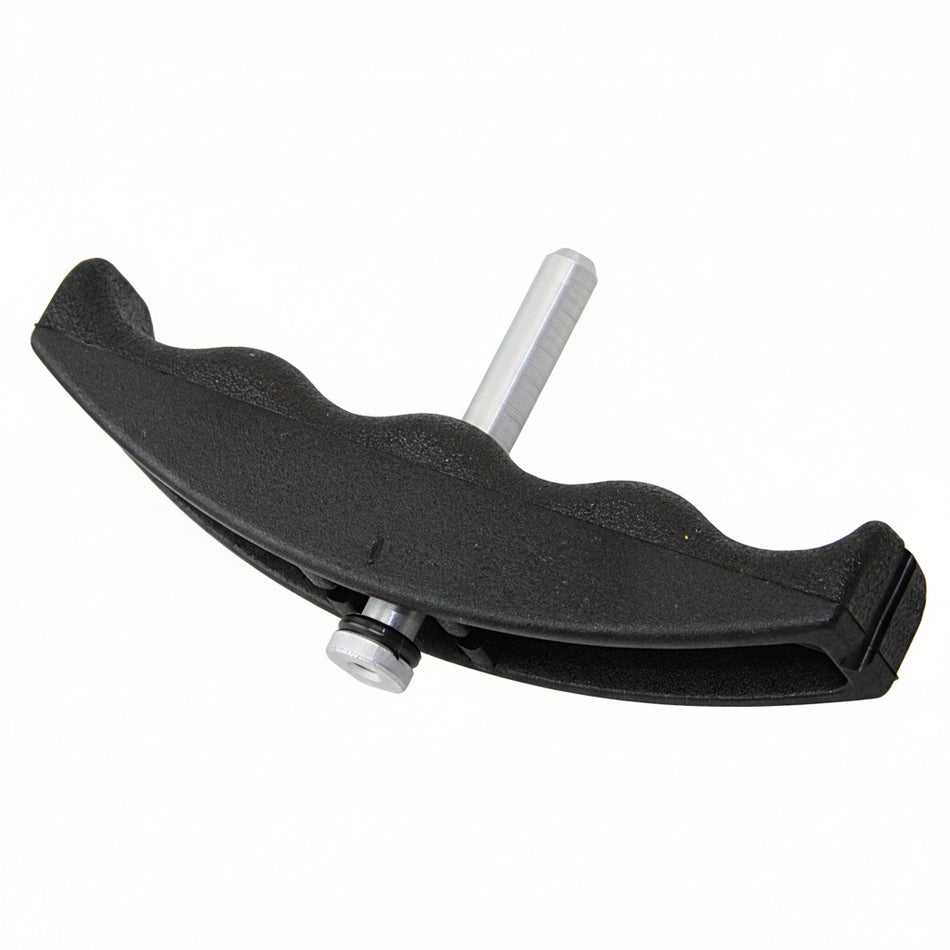 Trapezgriff Edelstahl mit Nylon - Trapez-Beschlag für Draht 2,5 & 3,0 mm