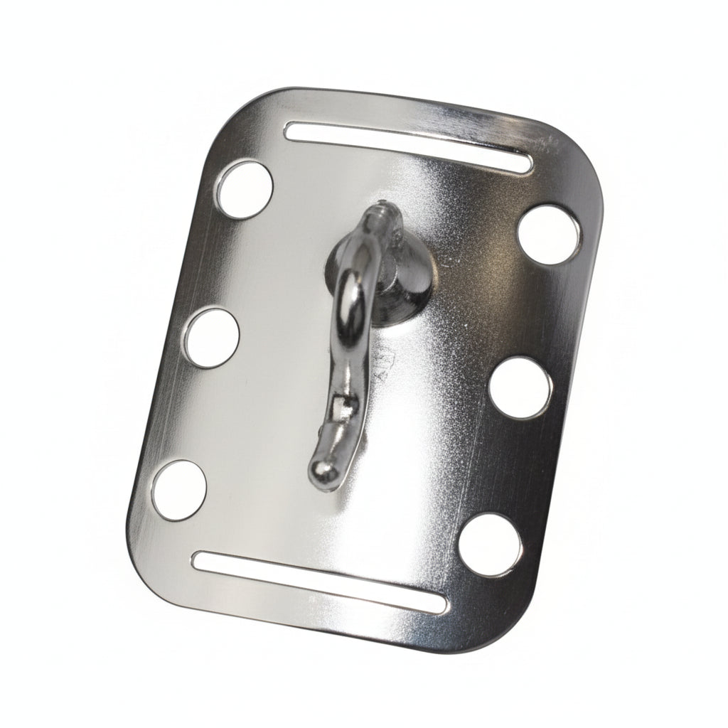 Trapezhaken Edelstahl zum Schnüren - Hochfester Beschlag für Trapezsysteme