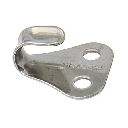 SEA SURE Laschhaken Edelstahl - Wandhaken für Tauwerk lang und kurz SS2515