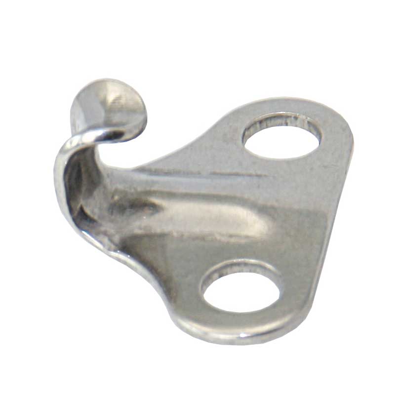 SEA SURE Laschhaken Edelstahl - Wandhaken für Tauwerk lang und kurz SS2516