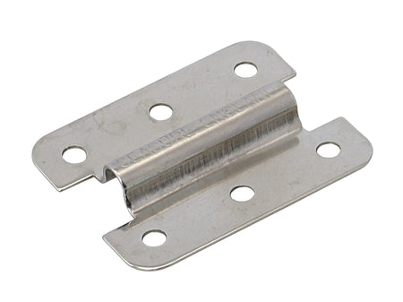 SEASURE Gurtschnalle aus Edelstahl mit beweglichem Nylon-Steg - 30-50mm passende Grundplatten für SS0678