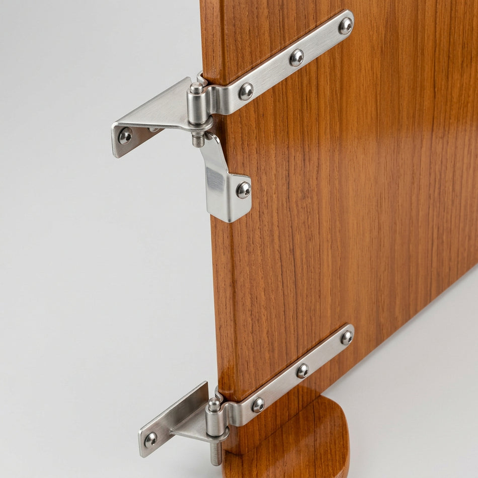 SEA SURE Optimisten-Ruderbeschläge – Edelstahl, 6-mm-Pin, Sets & Sicherung