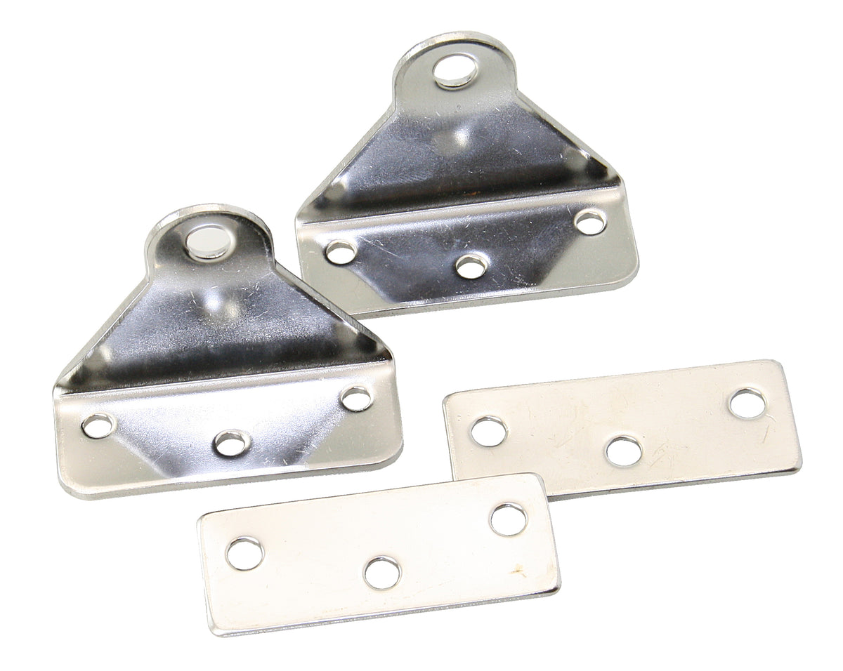 SEA SURE Optimisten-Ruderbeschläge – Edelstahl, 6-mm-Pin, Sets & Sicherung SS300005S