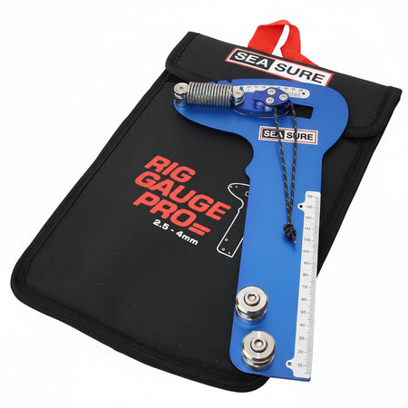 Sea Sure Wantenspannungsmesser RIG GAUGE PRO - für Wanten 2,5-4,0 mm - Edelstahl 316