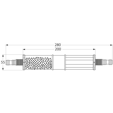 TRUDESIGN Luftfilter für Fäkalientank 3/4 und 1 Zoll - Abluftfilter