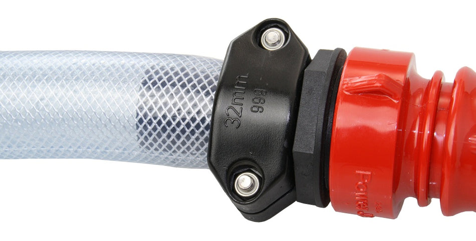 TRUDESIGN Schlauchschelle Nylon/GFK mit Edelstahl A4 - Verschiedene Größen