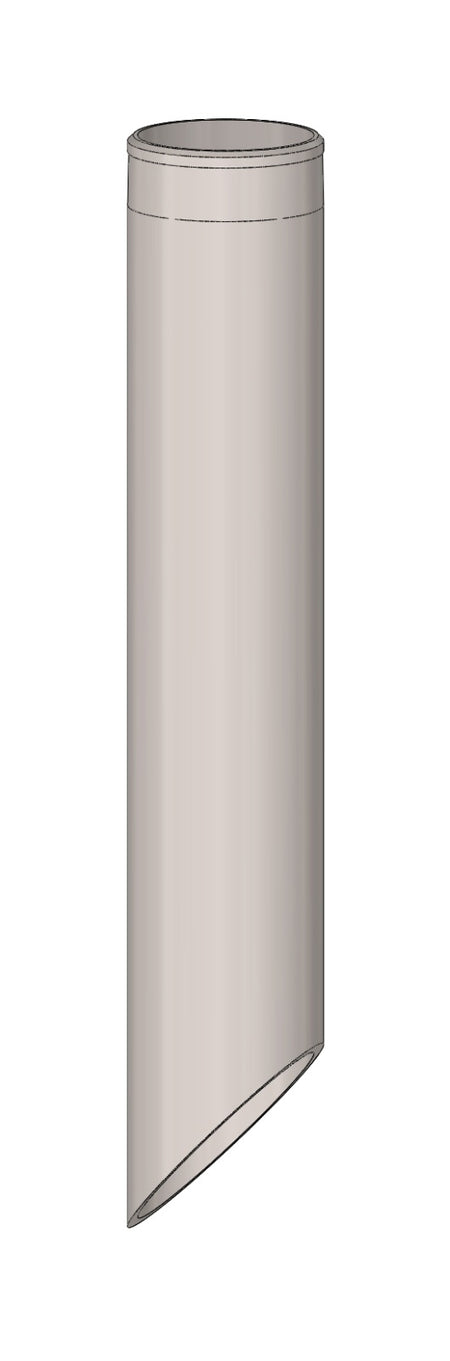 TRUDESIGN Tankbeschlag-Set ABS 1-1/2" mit Rohr und 90° Fittings grau