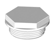 TRUDESIGN Endstopfen Aquavalve Nylon/GFK 1-1/2' schwarz