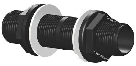 TRUDESIGN Schottdurchführung - Nylon/GFK - Schwarz & Weiß - Verschiedene Größen