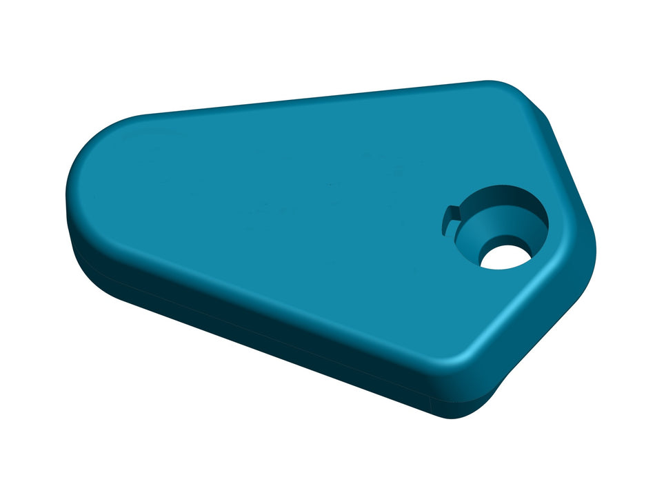 TRUDESIGN Plaketten für Kugelventil-Hebel 1-1/4', 1-1/2', 2' - verschiedene Beschriftungen