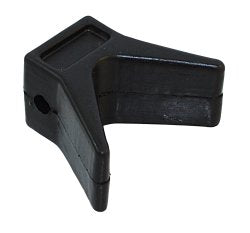 Bugschutz Gummi schwarz ohne Buchse - 50x50 / 75x75 / 100x75mm