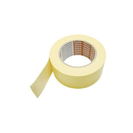 Schutzklebeband 50mm x 10m gelb - Spezialpapier für Schleif- und Sandstrahlarbeiten