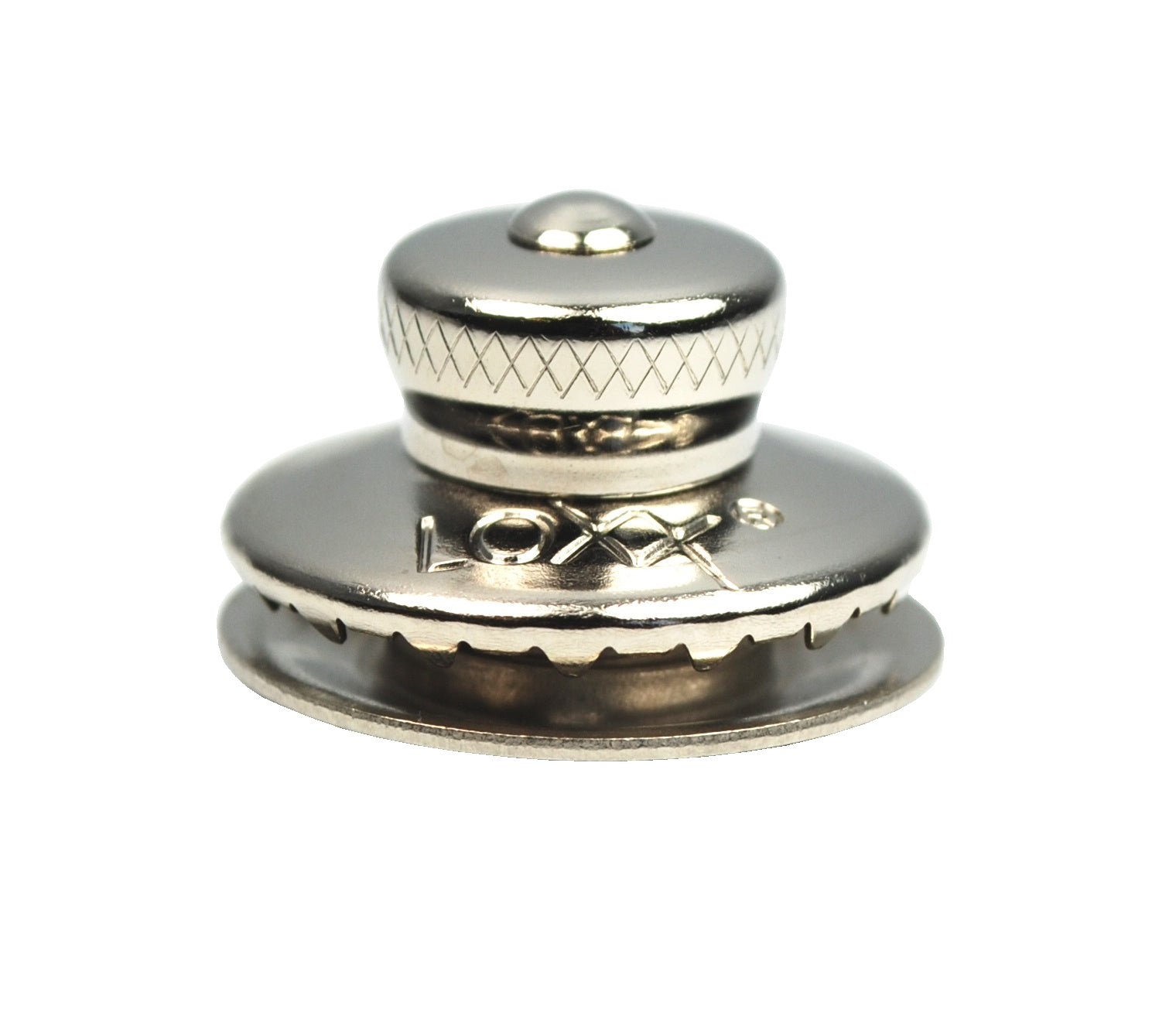 LOXX® Oberteil vernickelt - Kleiner Planenknopf für sichere Befestigung