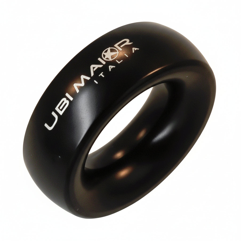 UBI MAIOR Aluminium Barber Ringe schwarz - Hochfeste Ringe für Segeltechnik