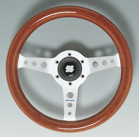 ULTRAFLEX Steuerrad CAPRI Alu/Mahagoni 320mm