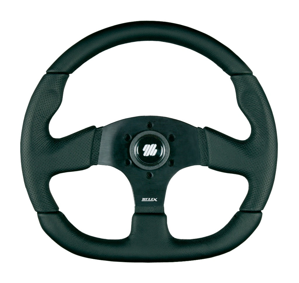 ULTRAFLEX Steuerrad PALMARIA Alu/PU 350mm schwarz