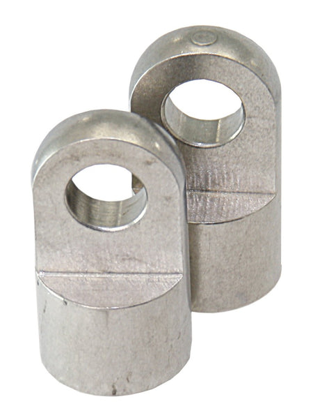 UFLEX Endbeschlag für Gasdruckfedern - Edelstahl A4 - Paar