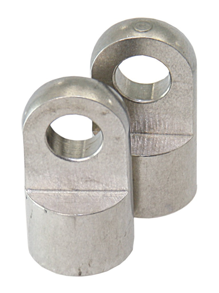 UFLEX Endbeschlag für Gasdruckfedern - Edelstahl A4 - Paar