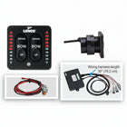 LENCO LED-Einbauschalter Single 12/24V mit integrierter Kontrollbox