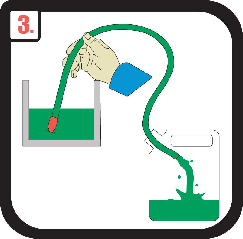 SUPERPUMP Original Umfüllpumpe ZACK-ZACK - Einwegventil mit Pumpfunktion