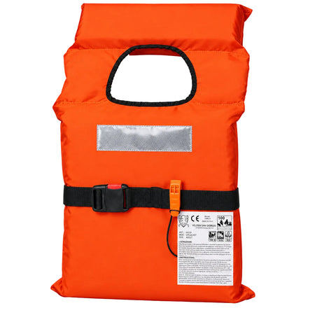 Rettungsweste NADIR Feststoff orange für Erwachsene 40+ kg – mit Reflexstreifen, auch im 4er-Pack
